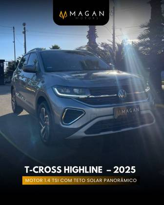 VOLKSWAGEN T-CROSS 1.4 250 TSI TOTAL FLEX HIGHLINE AUTOMÁTICO